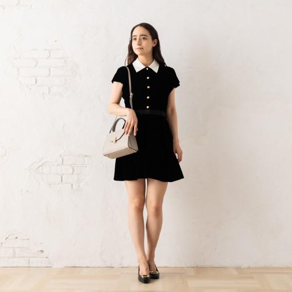 値下げ！送料無料★ルネ★Rene★極美品★黒ワンピース★38★ 極美品 Rene（ルネ） ワンピース38