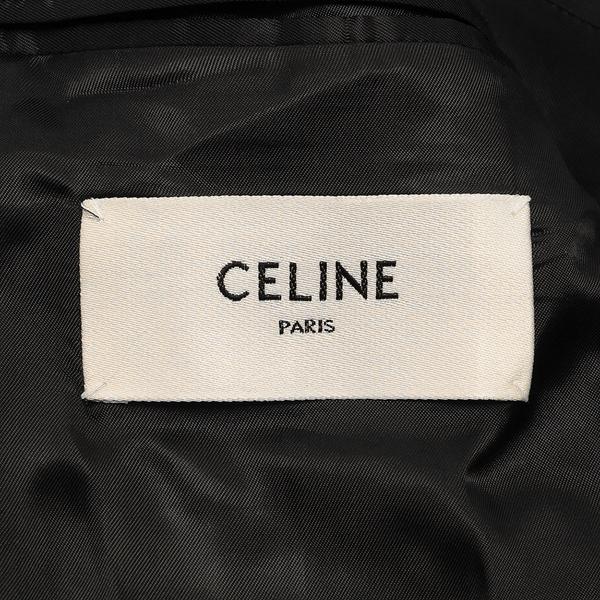 CELINE セリーヌ ジャケット カーナビージャケット ストライプ ウール  
