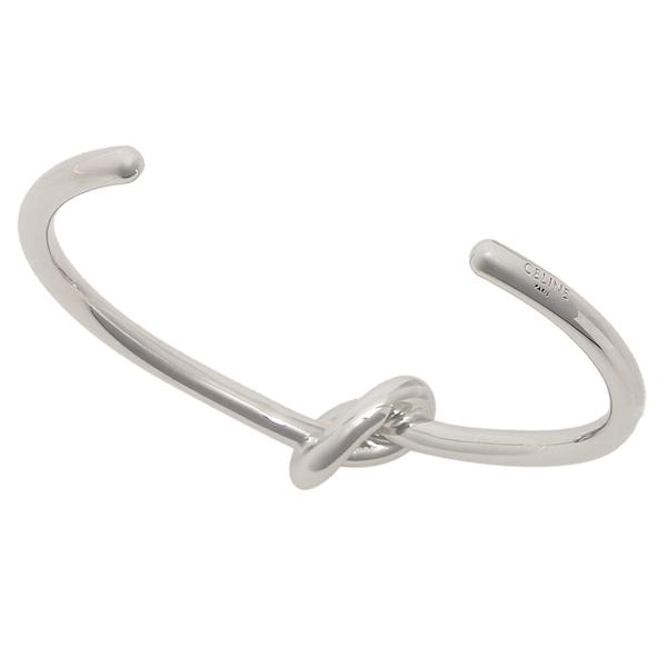 セリーヌ ブレスレット アクセサリー ノット バングル シルバー