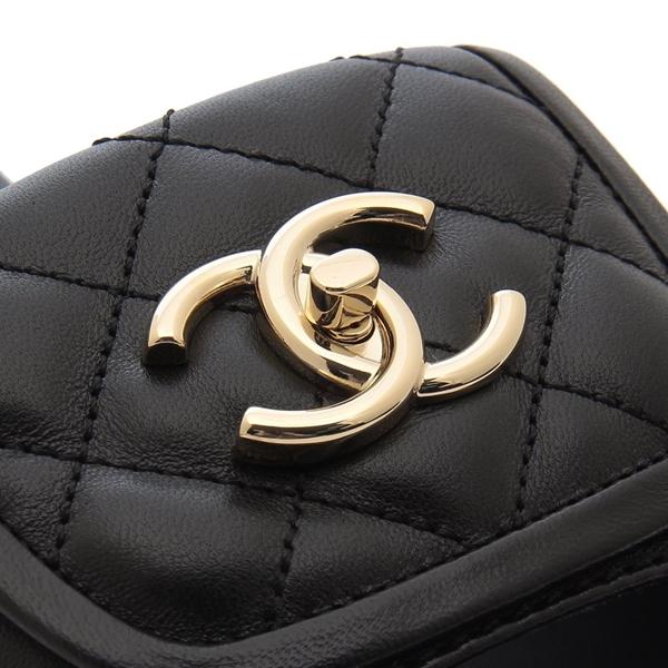 CHANEL（シャネル） サンダル ミュール CCロゴ ブラック レディース