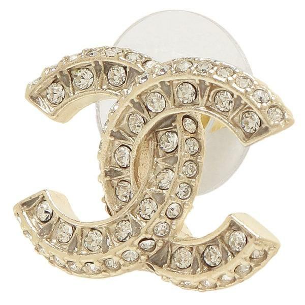 CHANEL シャネル ピアス ココマーク CCマーク ゴールド