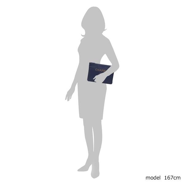 シャネル クラッチバッグ クラッチバッグ PM スタッズ ブルー レディース CHANEL A80802 Y01684 N4942の画像