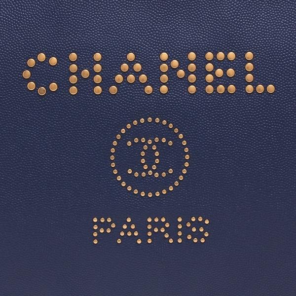 シャネル クラッチバッグ クラッチバッグ PM スタッズ ブルー レディース CHANEL A80802 Y01684 N4942の画像