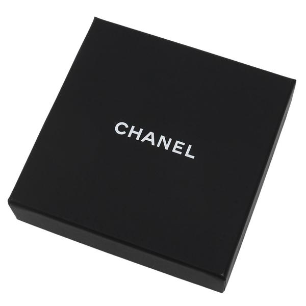 シャネル　CHANEL ロゴ入り　ブラック バレッタ　箱付き CHANEL（シャネル） バレッタ ボウバレッタ デニム リボンモチーフ CC