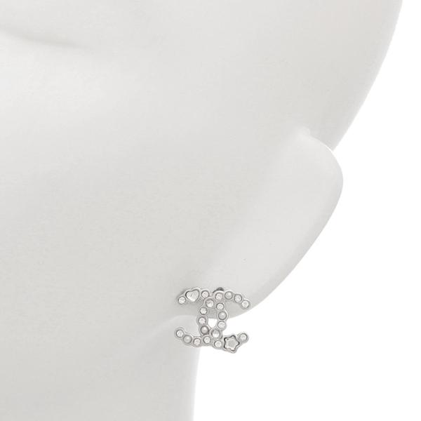 CHANEL（シャネル） ピアス ココマーク CCマーク スタッズ シルバー