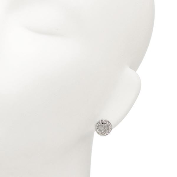CHANEL シャネル ピアス ココマーク CCマーク スタッズ シルバー