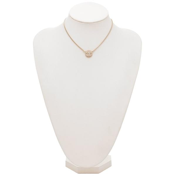 CHANEL シャネル ネックレス ペンダント サークル ココマーク CC