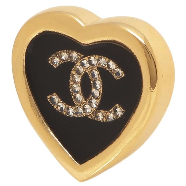 CHANEL ハート型ブローチ 鍵付き CHANEL ハート型ブローチ 鍵付き