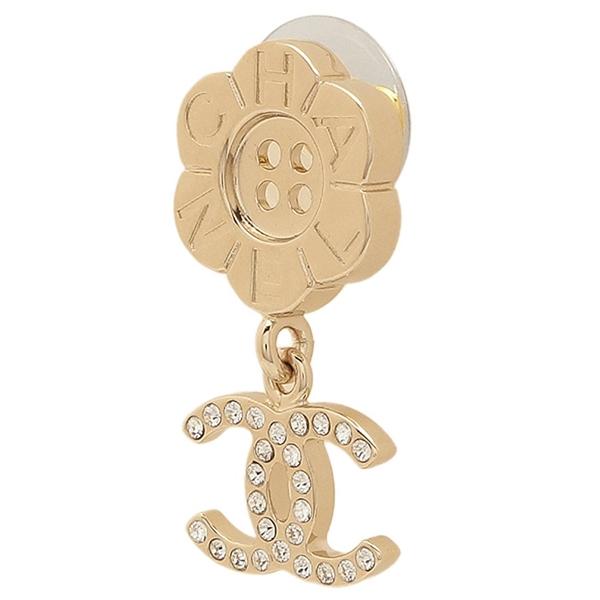 シャネル ピアス 花 フラワー CCマーク ココマーク ゴールド レディース CHANEL ABG545 B22362 U4453の画像