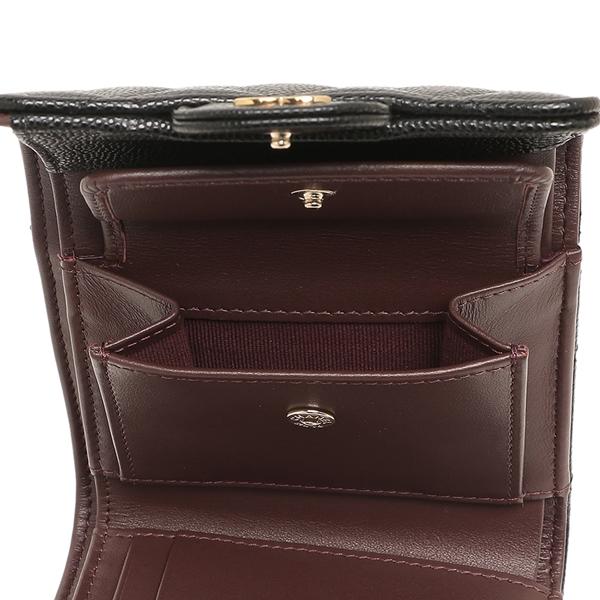 CHANEL シャネル 三つ折り財布 マトラッセ コンパクトウォレット