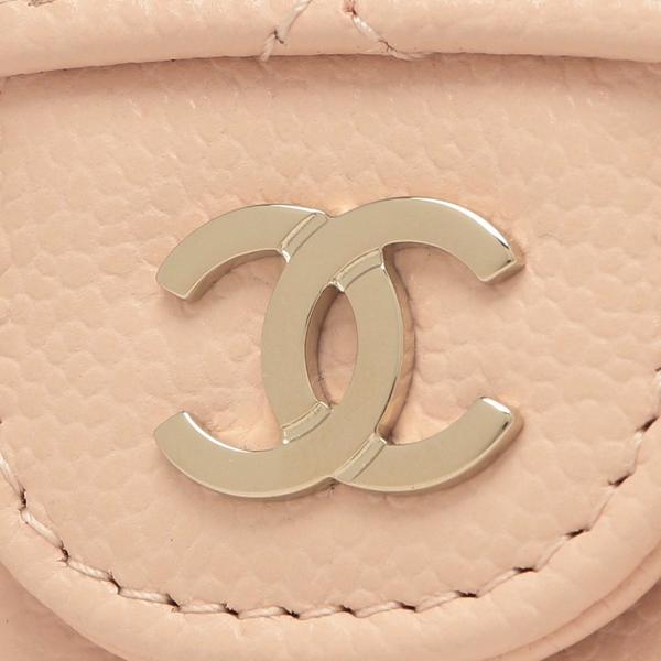 シャネル 三つ折り財布 マトラッセ ミニ財布 CCマーク ココマーク ベージュ レディース CHANEL AP0230 B10583 U3654の画像