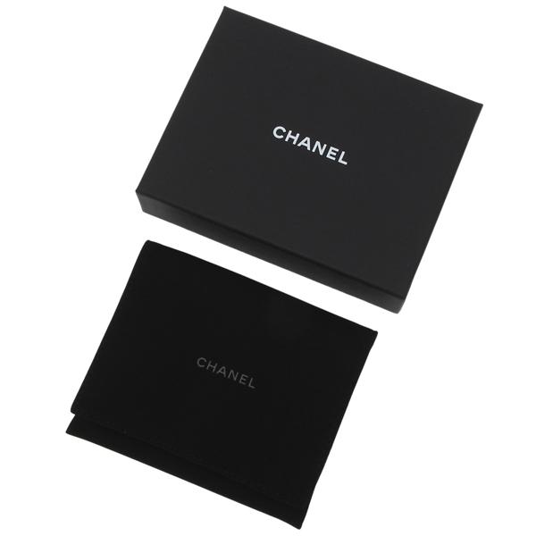 シャネル 三つ折り財布 マトラッセ ミニ財布 CCマーク ココマーク ベージュ レディース CHANEL AP0230 B10583 U3654の画像