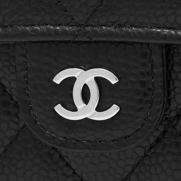 CHANEL（シャネル） 長財布 マトラッセ ココマーク シルバー金具