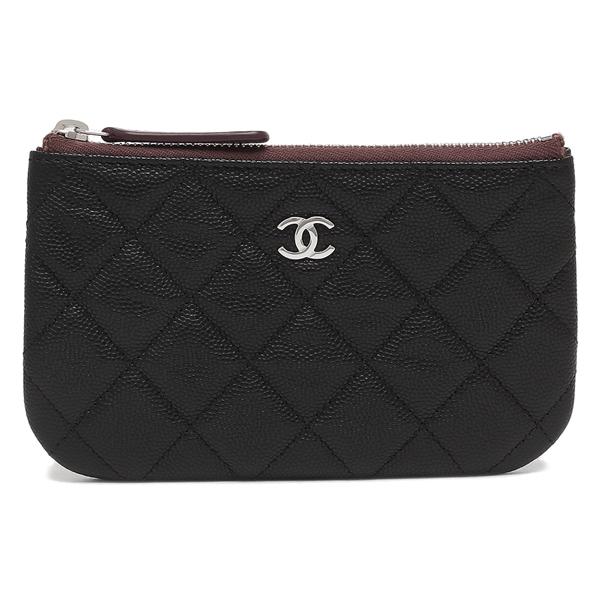 CHANEL シャネル ポーチ マトラッセ ブラック レディース AP4020