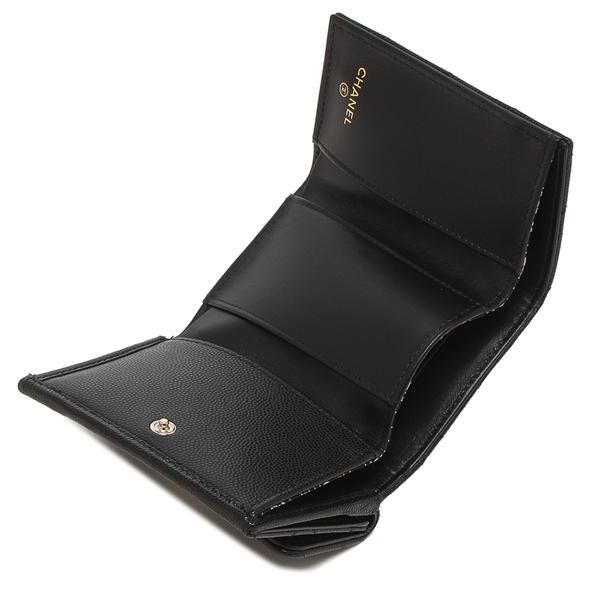 CHANEL シャネル 三つ折り財布 マトラッセ コンパクトウォレット CHANEL シャネル 三つ折り財布 マトラッセ コンパクトウォレット