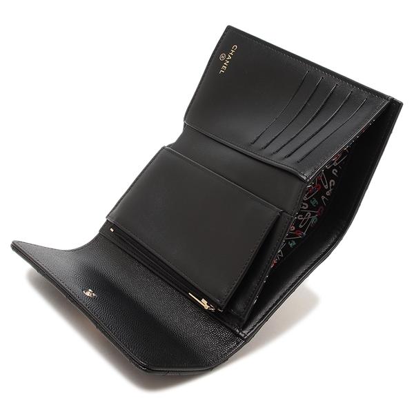 CHANEL シャネル 三つ折り財布 マトラッセ ミディアムウォレット CHANEL シャネル 三つ折り財布 マトラッセ ミディアムウォレット