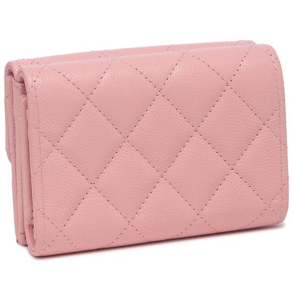 CHANEL シャネル 三つ折り財布 マトラッセ ココマーク CCマーク スター  