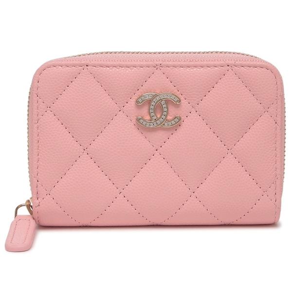 人気モデル✨CHANEL マトラッセ レザー ケース ピンク シャネル ミニミニマトラッセ レザー ポーチ ピンク ゴールド