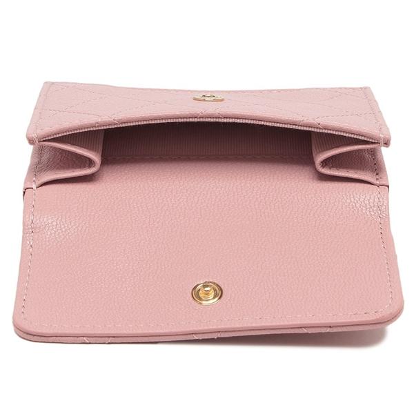CHANEL（シャネル） 三つ折り財布 マトラッセ キルティング ミニ財布