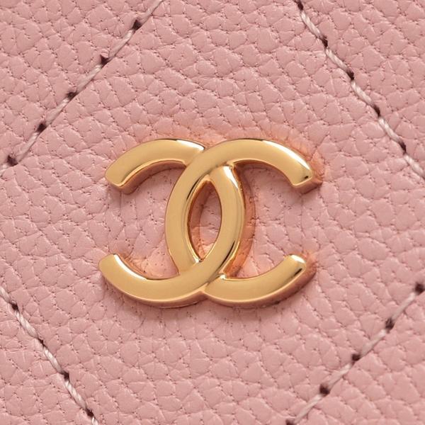 CHANEL（シャネル） 三つ折り財布 マトラッセ キルティング ミニ財布