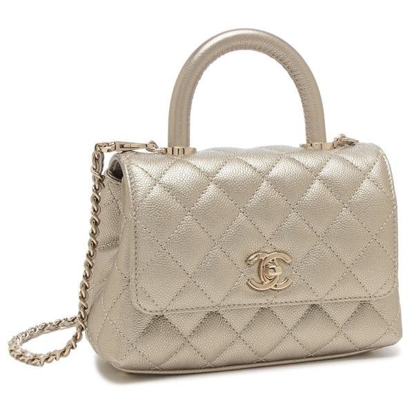 シャネル ショルダーバッグ ハンドバッグ マトラッセ ミニバッグ CCマーク ココマーク ゴールド レディース CHANEL AS2215 B22133 U4812 CHANEL（シャネル） ショルダーバッグ ハンドバッグ マトラッセ ミニ