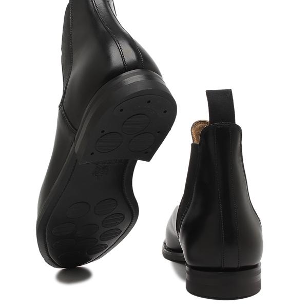 クロケットアンドジョーンズ ブーツ チェルシー8 ブラック メンズ CROCKETT&JONES 25887A C01C1の画像