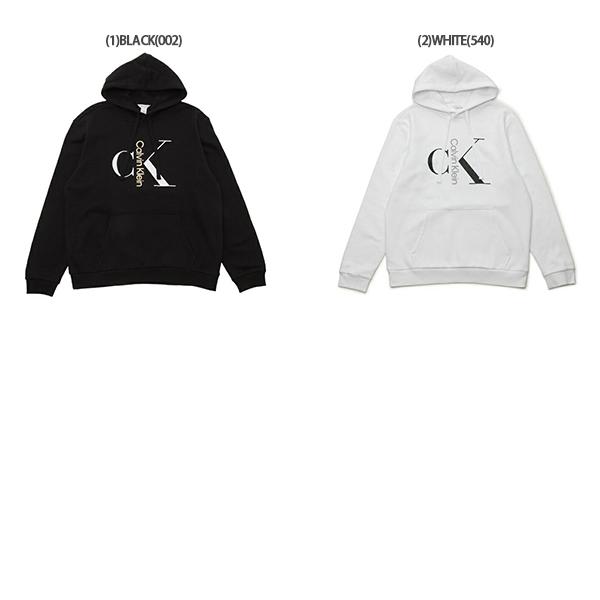 カルバンクライン パーカー フーディー   ミックスド ロゴ モノグラム スウェット ホワイト メンズ 40QC403YAA 540 ck Calvin Klein カルバンクライン パーカー フーディー CALVIN KLEIN