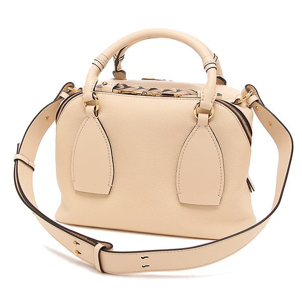 【極美品】Chloe クロエ ダリア スモール 2WAY ハンドバッグ グレー クロエ Chloe ダリア スモール 2way レザー ミニ ショルダー