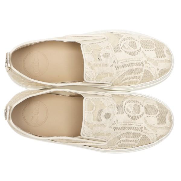 オフクーポン付 「P10％還元 6/2 10:00まで」クロエ スニーカー