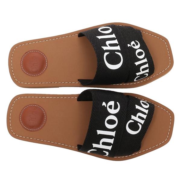 クロエ・クロッグミュール レザー ストラップサンダル クロエ・クロッグミュール レザー ストラップサンダル