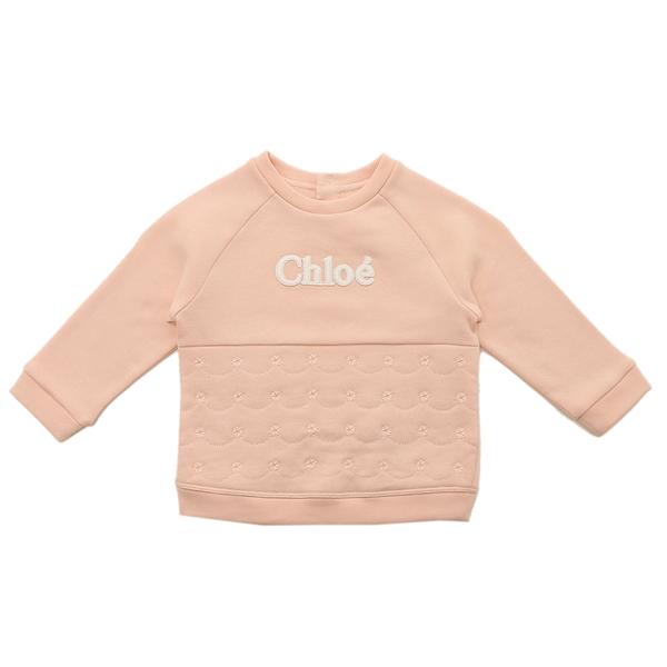 クロエ スウェット ベビー ピンク ガールズ CHLOE C05456 45K｜axes｜05