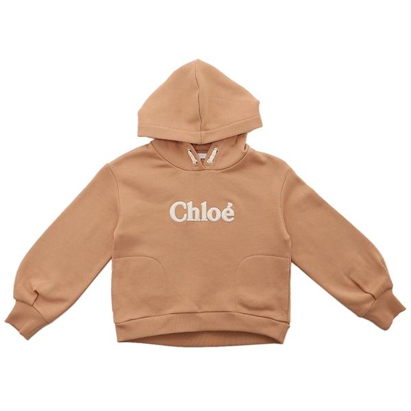 Chloe クロエ パーカー・フーディー キッズ ベージュ ガールズ CHLOE 