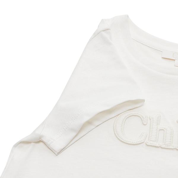 クロエ Tシャツ・カットソー キッズ ホワイト ガールズ CHLOE C15E35 117｜axes｜07