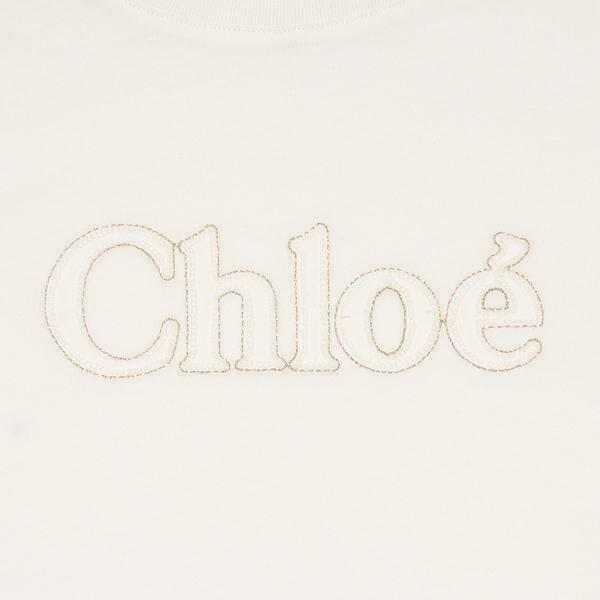 美品　Chloé ホワイト Tシャツ サイズ14 楽天市場】クロエ Tシャツ カットソー 子供服 ホワイト ガールズ