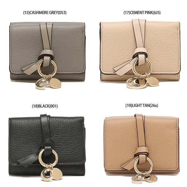 Chloe クロエ 三つ折り財布 アルファベット レディース CHLOE