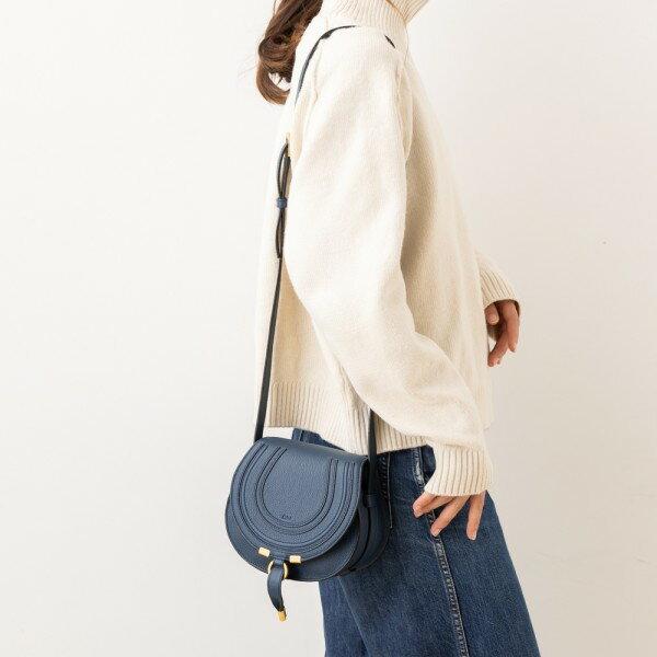 Chloe ショルダーバッグ MARCIE マーシー スモール サドルバッグ Chloe（クロエ） ショルダーバッグ マーシー サドルバッグ レディース