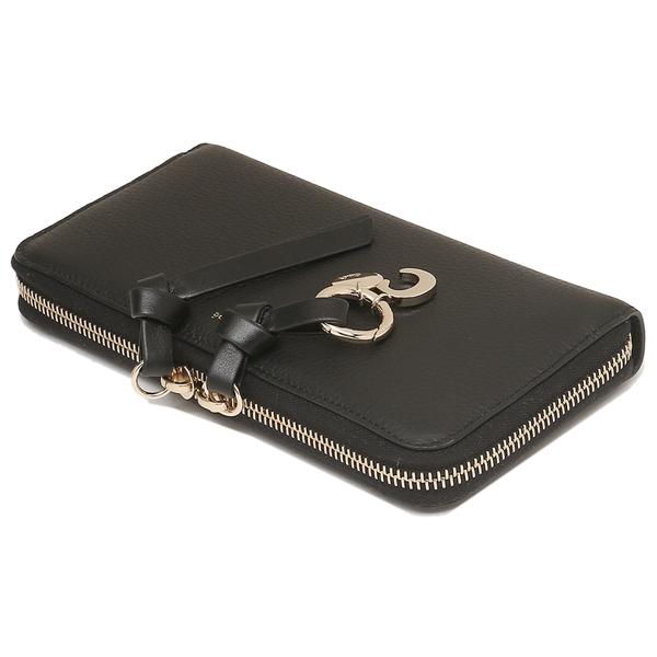 クロエ 長財布 アルファベット ブラック レディース CHLOE CHC21WP941F57 CHC17AP941H9Q 001の画像