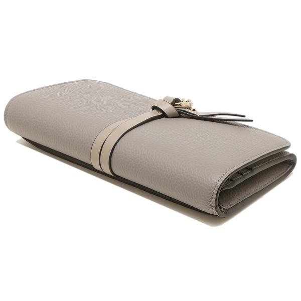 クロエ 長財布 アルファベット グレー レディース CHLOE CHC21WP942F57 