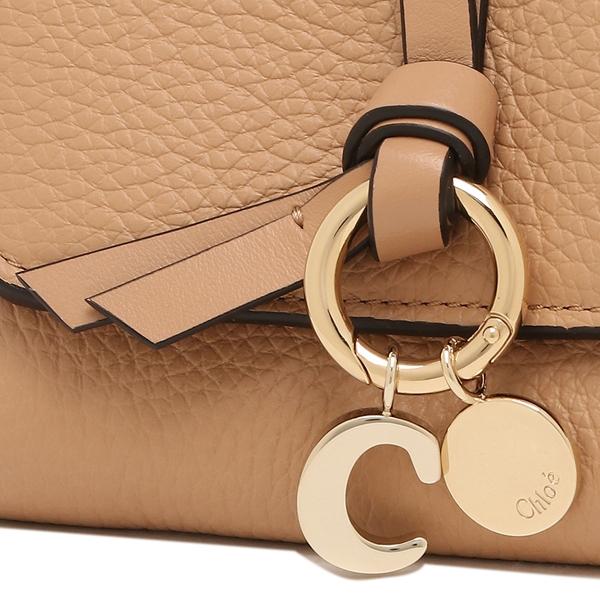 Chloe（クロエ） 三つ折り財布 アルファベット ミニ財布 ブラウン