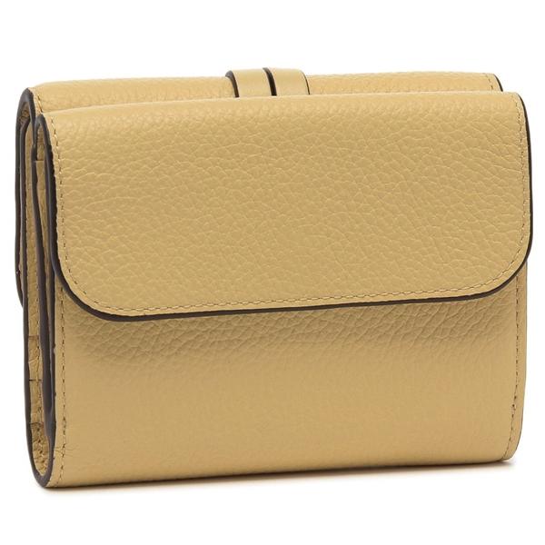 Chloe クロエ 三つ折り財布 アルファベット イエロー レディース Chloe クロエ 三つ折り財布 アルファベット イエロー レディース
