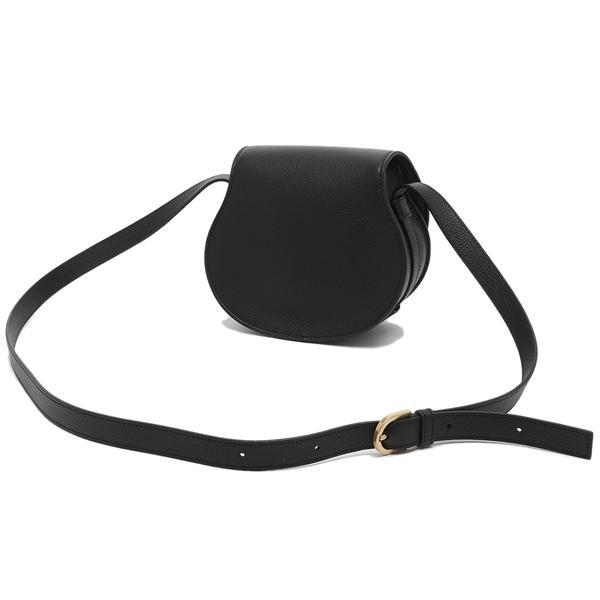 Chloe クロエ ショルダーバッグ マーシー サドルバッグ ブラック