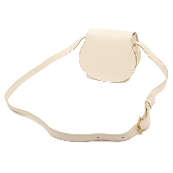 Chloe クロエ ショルダーバッグ マーシー サドルバッグ オフホワイト 