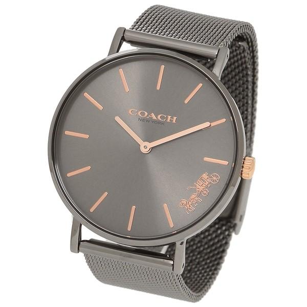 P10 還元 4 10 11 コーチ 時計 レディース ペリー 36mm メッシュベルト クォーツ ブラック ブラック Coach Co Axes 通販 Yahoo ショッピング