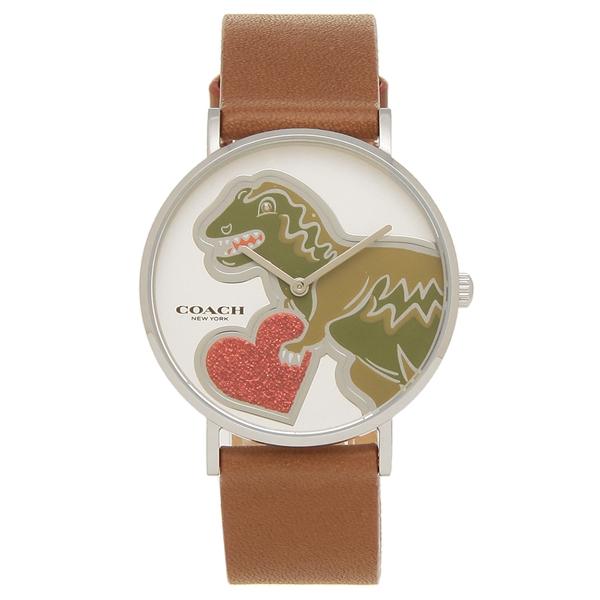 保存版 P10 還元 3 22 10 00まで コーチ 時計 レディース ペリー 36mm クォーツ ホワイトマルチ ブラウン Coach 正規激安 World Of Heating De
