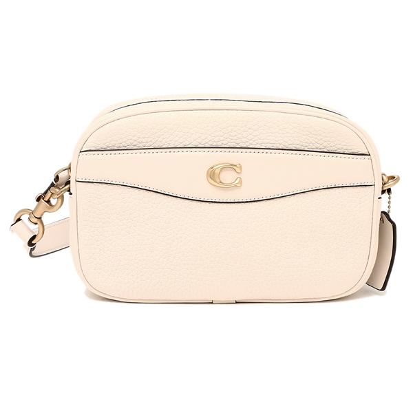 COACH コーチ ショルダーバッグ カメラバッグ ホワイト レディース  