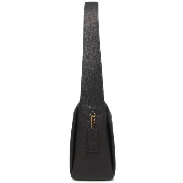 未使用級 コーチ ワンショルダーバッグ ストローバッグ ブラック COACH（コーチ） ショルダーバッグ ローラ ワンショルダー LOLA