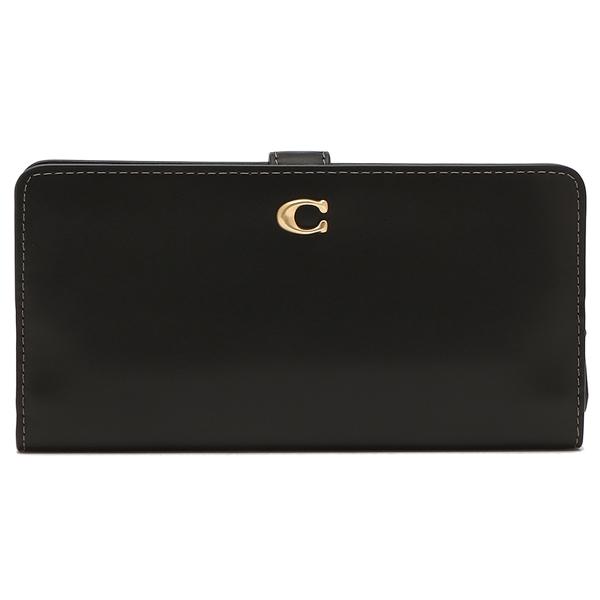 COACH コーチ 長財布 スキニー ブラック レディース CH823 B4BK : AXES 