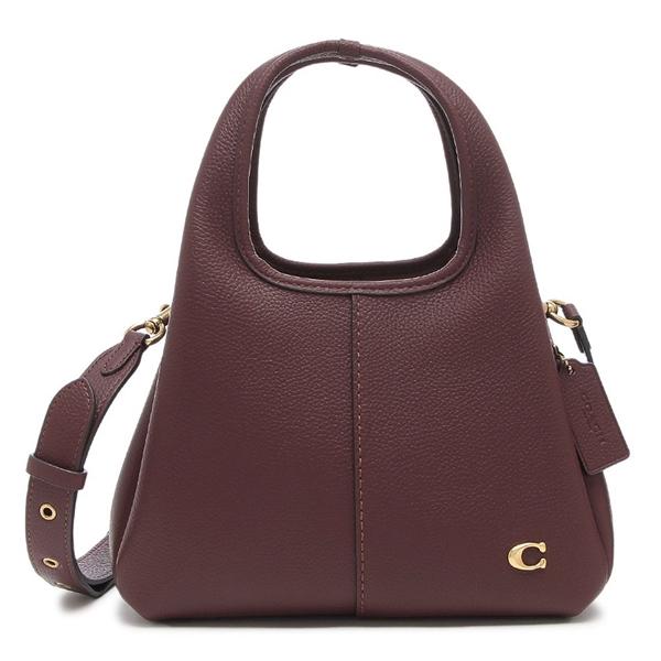 COACH（コーチ） ハンドバッグ ショルダーバッグ ラナ ワインレッド