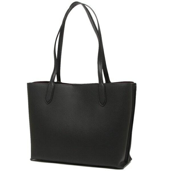 極美品✨コーチ トートバッグ マーケット 肩掛け A4可 大容量 通勤 ブラック coach コーチトートバッグブラック レザーA4