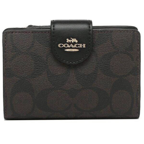 COACH コーチ 二つ折り財布 シグネチャー レディース FC0082 